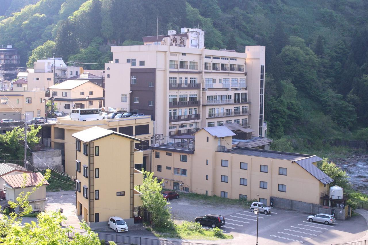 土湯温泉 やすらぎの宿 向瀧旅館 Fukushima (Fukushima) Exterior foto